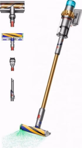 Dyson V15 Detect Absolute Aspirateur à bâton HEPA Batterie Sec Sans sac Or